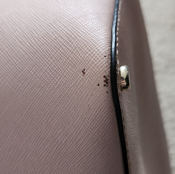 kate spade Blush Pink Handbag Tote Large Gently Used - Picture 11 of 16